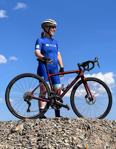1A Cycling "Coastal Wave" Pro Jersey - WOMEN