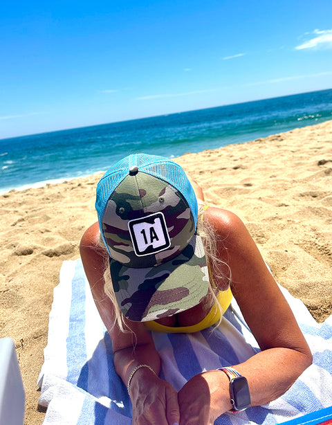 1A Camo Trucker Hat