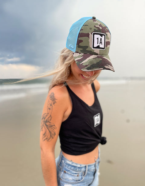 1A Camo Trucker Hat