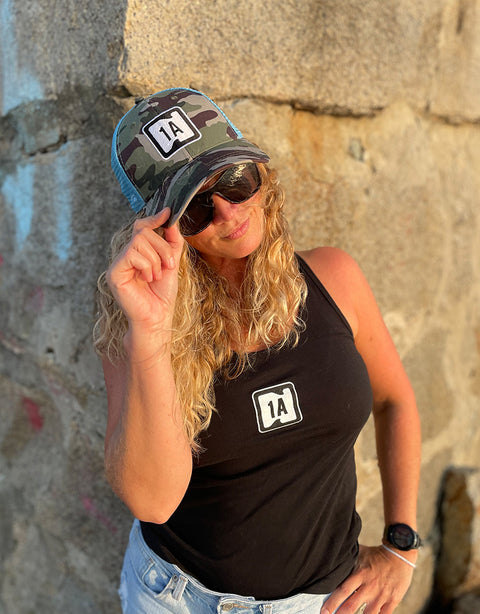 Men's 1A Camo Trucker Cap