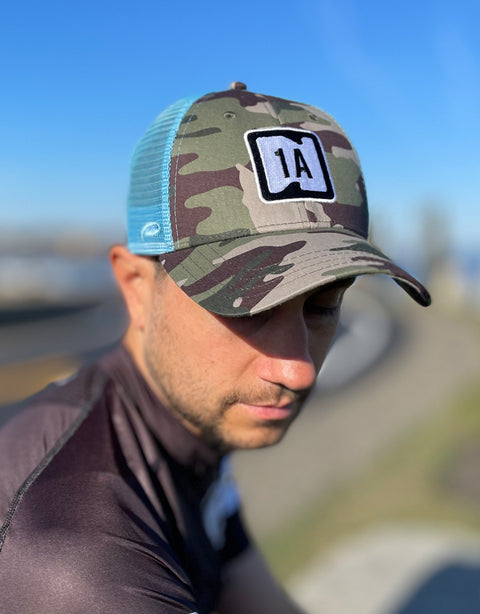 Men's 1A Camo Trucker Cap