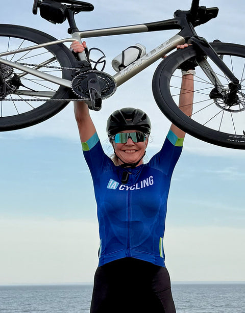 1A Cycling "Coastal Wave" Pro Jersey - LADIES