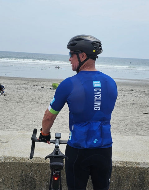 1A Cycling "Coastal Wave" Pro Jersey - MEN