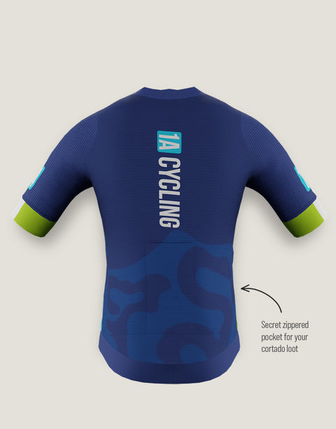 1A Cycling "Coastal Wave" Pro Jersey - LADIES