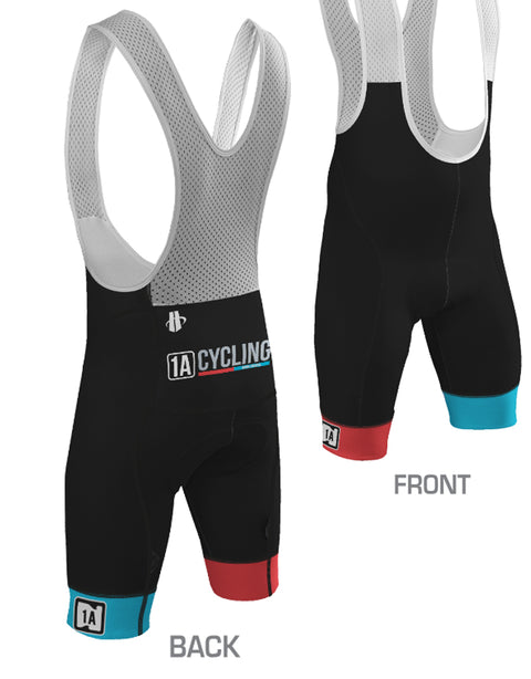 1A Cycling "Team" Bib Shorts - Men