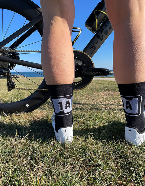 1A Cycling Socks - Logo Style
