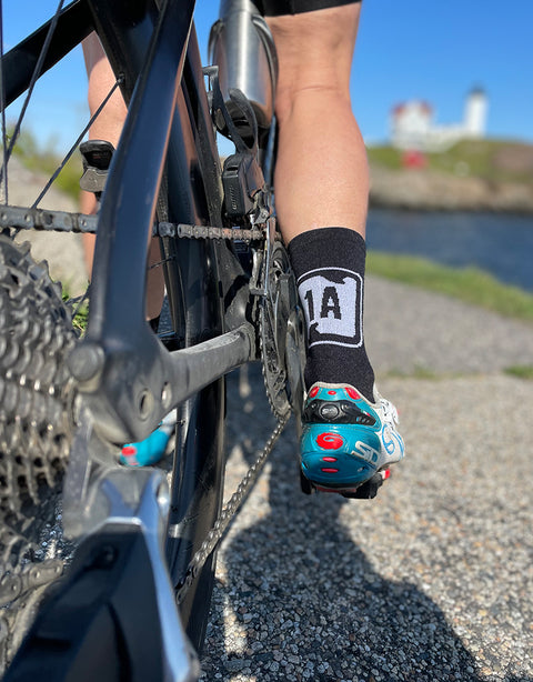 1A Cycling Socks - Logo Style