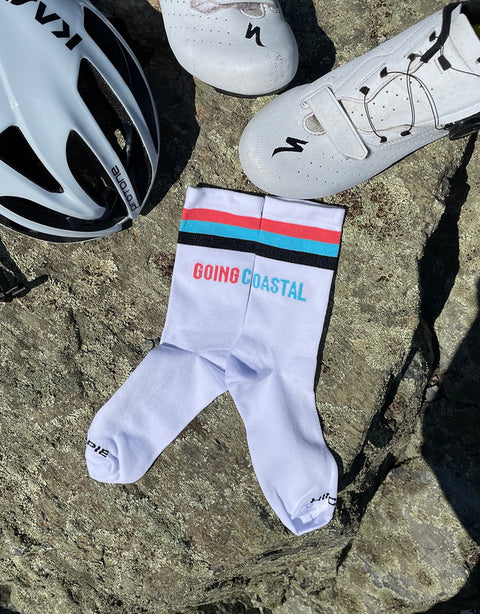 1A Cycling Socks - Going Coastal
