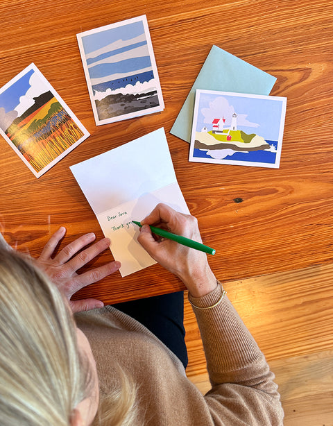 Coastal Note Cards