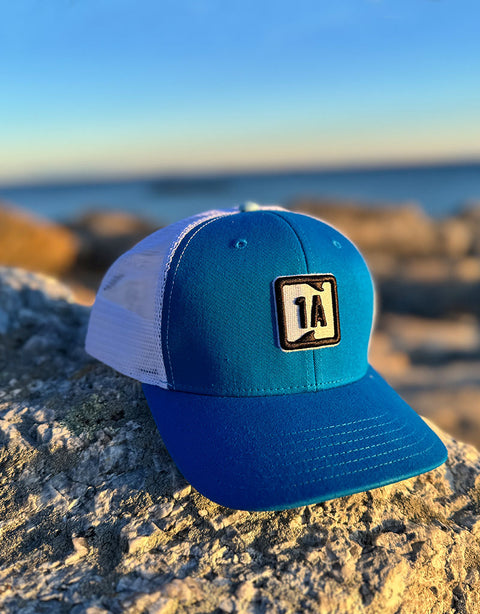 "Tide Watch" Trucker - Surf Blue
