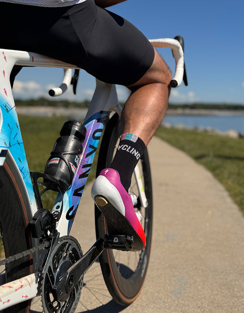1A Cycling Socks - "Team Stripe"