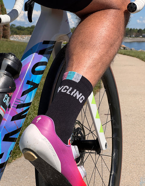 1A Cycling Socks - "Team Stripe"