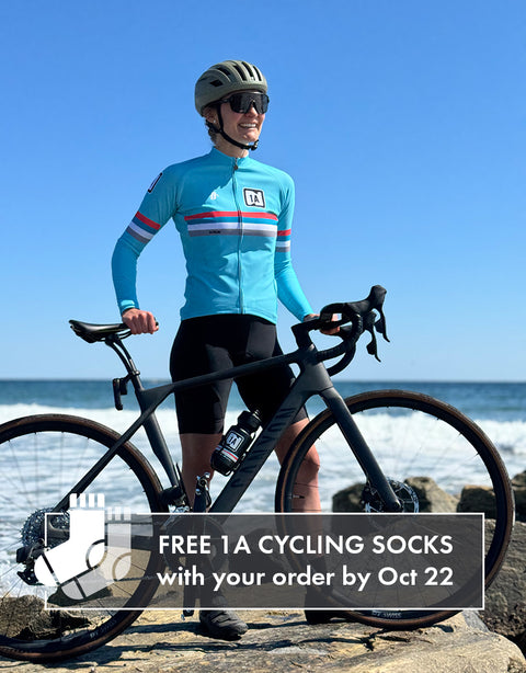 Women's 1A Cycling Thermal Jersey: Holiday PreOrder