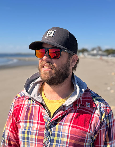 "Tide Watch" Trucker - Black