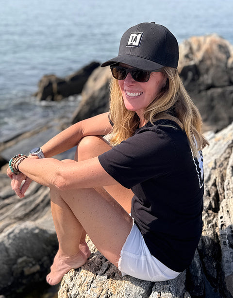"Tide Watch" Trucker - Black