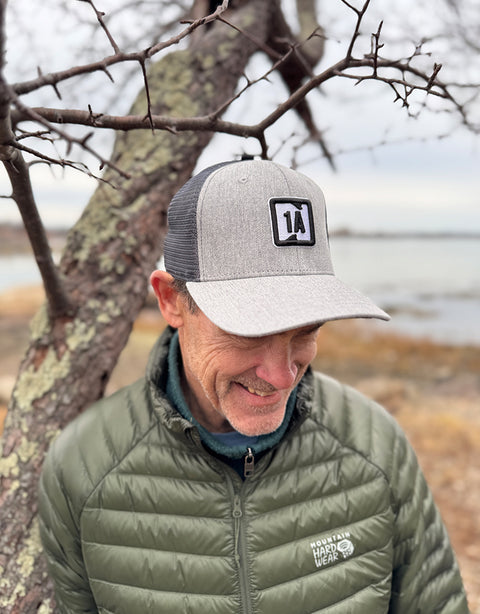 "Tide Watch" Trucker - Grey Heather