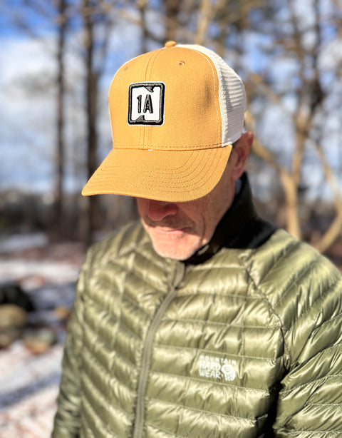 "Tide Watch" Trucker - Latte