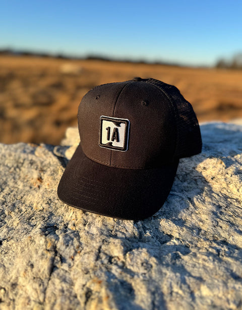 "Tide Watch" Trucker - Black