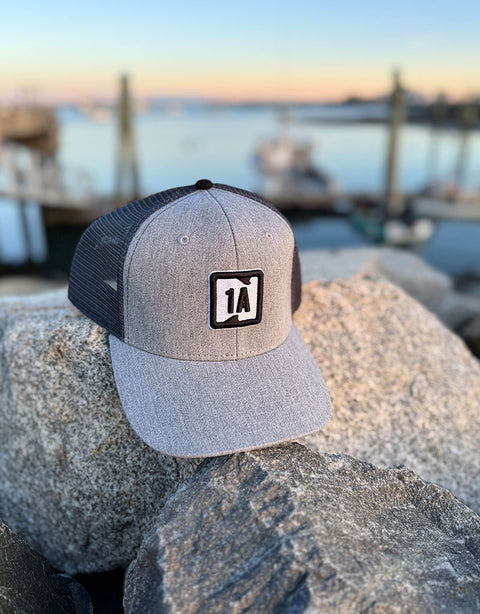 "Tide Watch" Trucker - Grey Heather