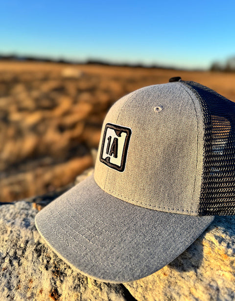 "Tide Watch" Trucker - Grey Heather