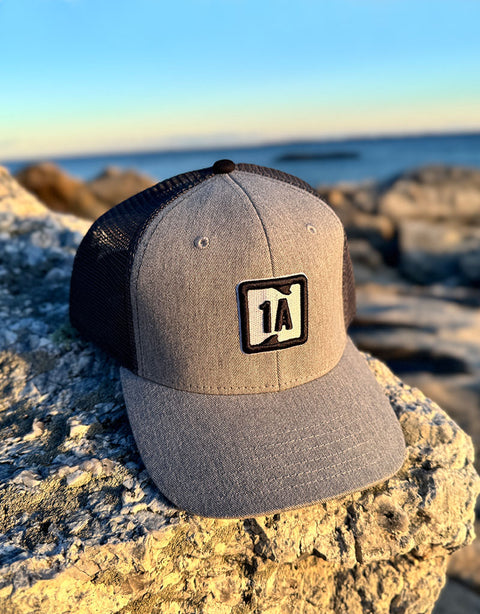 "Tide Watch" Trucker - Grey Heather
