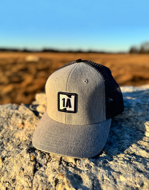 "Tide Watch" Trucker - Grey Heather