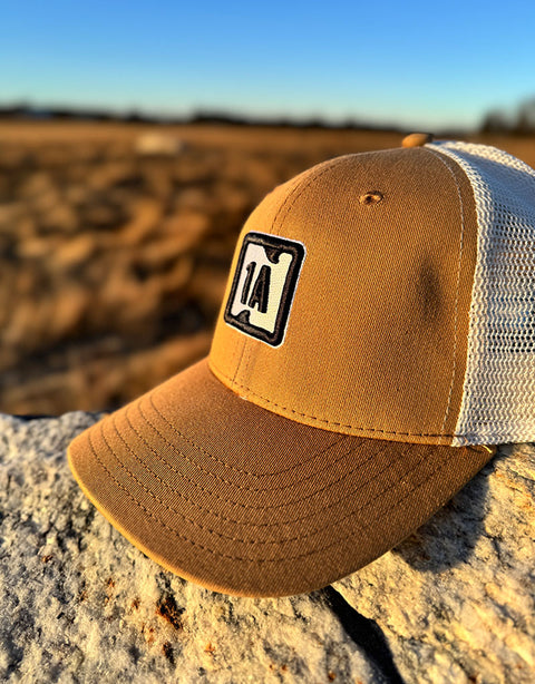 "Tide Watch" Trucker - Latte