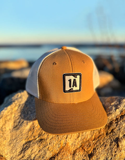 "Tide Watch" Trucker - Latte