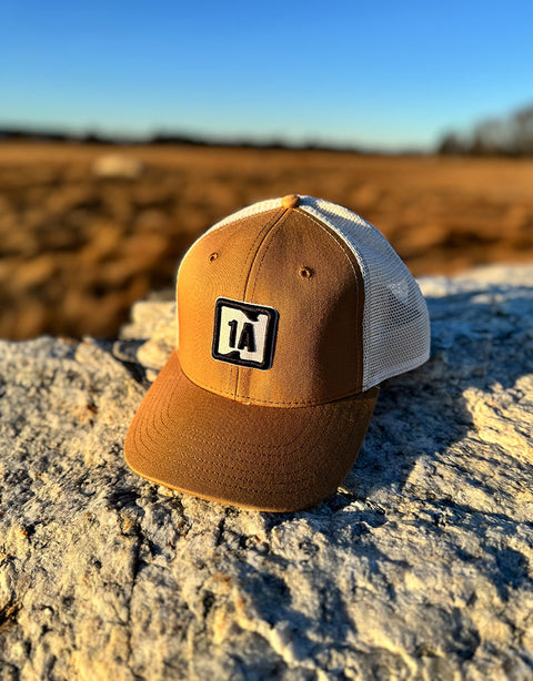 "Tide Watch" Trucker - Latte