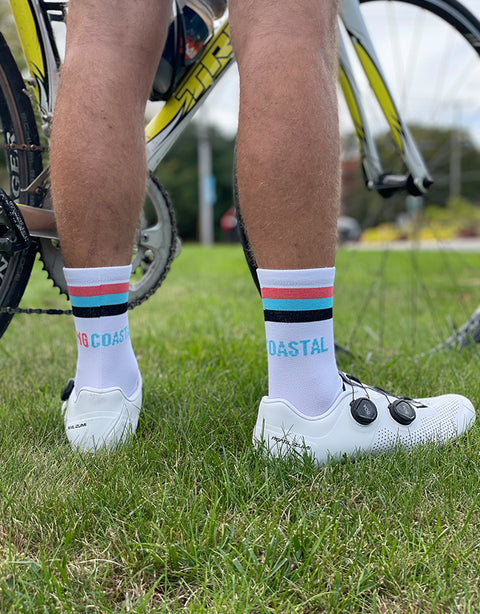 1A Cycling Socks - Going Coastal