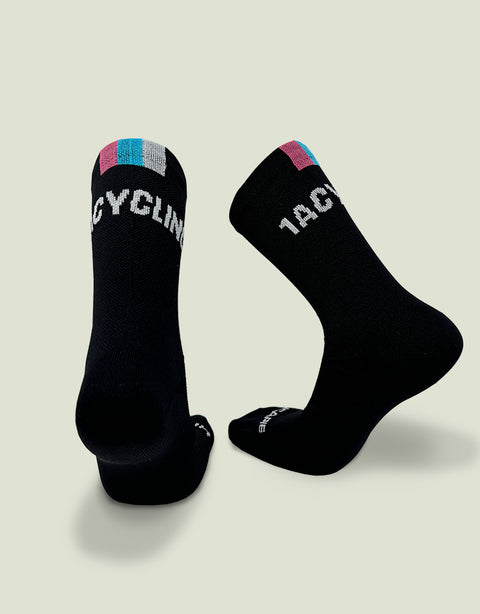 1A Cycling Socks - "Team Stripe"