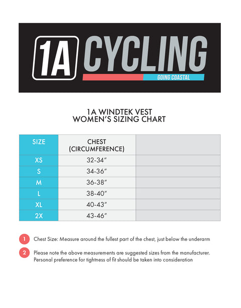 1A Cycling Vest - Women