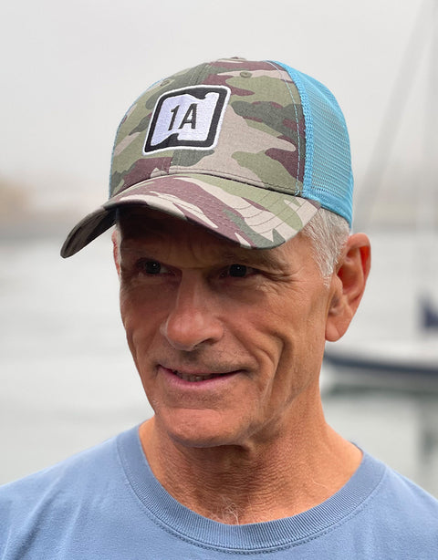 Men's 1A Camo Trucker Cap