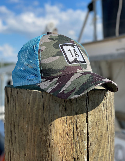 Men's 1A Camo Trucker Cap
