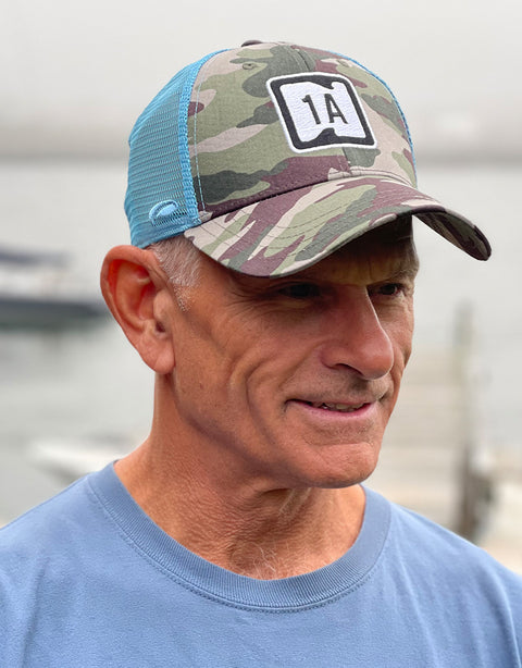 Men's 1A Camo Trucker Cap