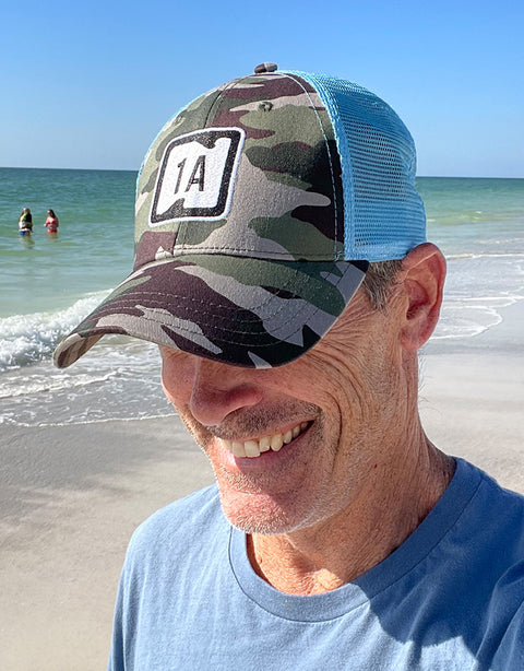 Men's 1A Camo Trucker Cap