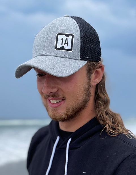 1A Heather Trucker Cap