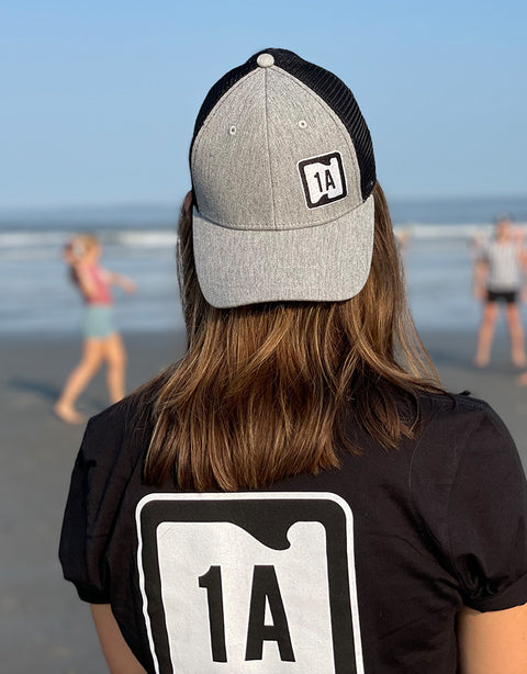 1A Heather Trucker Cap