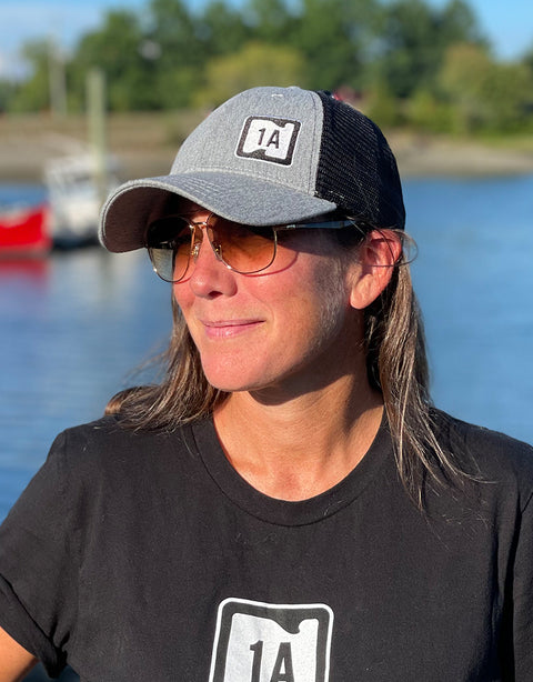 1A Heather Trucker Cap