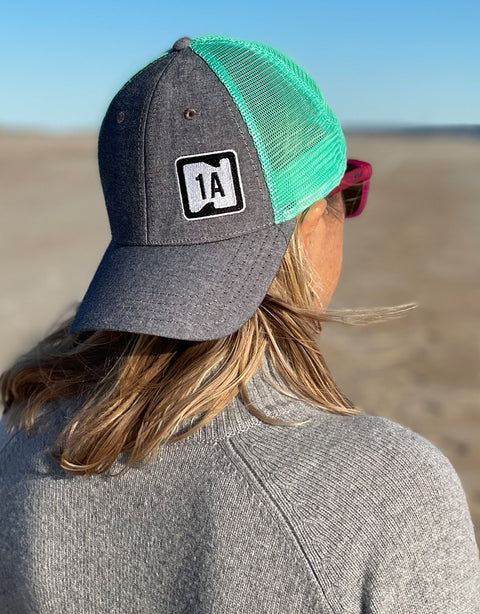 1A Seafoam Trucker Cap